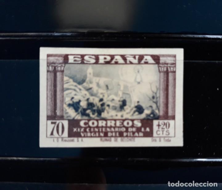EDIFIL 895 * SIN DENTAR VIRGEN DEL PILAR ESPAÑA 1940 (Sellos - España - Estado Español - De 1.936 a 1.949 - Nuevos)
