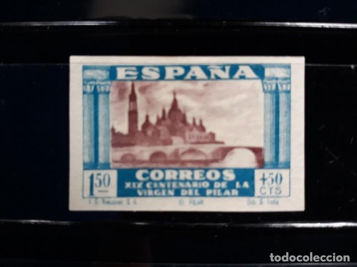 EDIFIL 899 * SIN DENTAR VIRGEN DEL PILAR ESPAÑA 1940