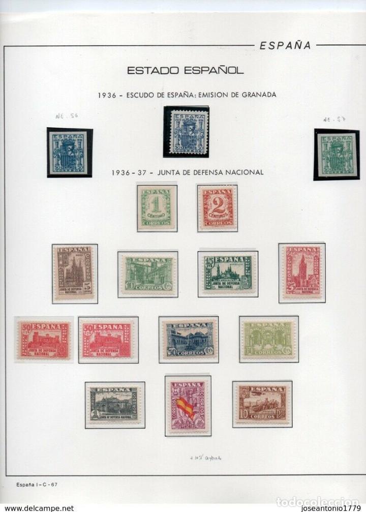 españa 1936/1949, colección completa del estado - Comprar Sellos Nuevos de Franco Estado Español en todocoleccion -