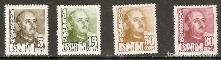 ESPAÑA 1948 GENERAL FRANCO EDIFIL 1020/3* SERIE COMPLETA NUEVA (Sellos - España - Estado Español - De 1.936 a 1.949 - Nuevos)