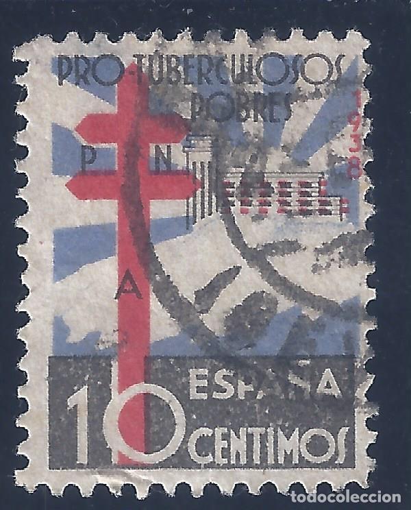 EDIFIL 866 PRO TUBERCULOSOS 1938. (Sellos - España - Estado Español - De 1.936 a 1.949 - Usados)