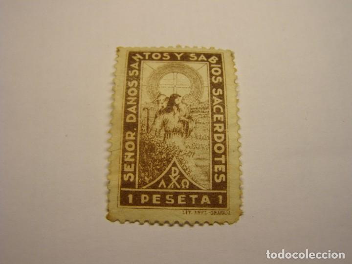 Sellos: Sello antiguo sacerdotes. - Foto 1