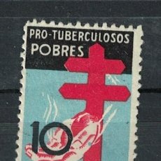Sellos: TV.8.B1/ ESPAÑA 1937, PRO TUBERCULOSOS, EDIFIL 840 MH*. Lote 354092278