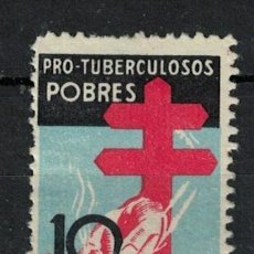 Sellos: TV.8.B2/ ESPAÑA 1937, PRO TUBERCULOSOS, EDIFIL 840 MH*. Lote 354092638