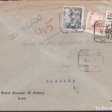 Francobolli: F20-74-CERTIFICADO SECCIÓN TARDE CADIZ . TUBERCULOSOS 1941