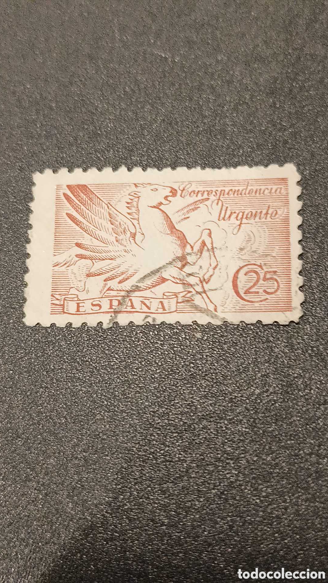 Sellos: Pegaso pie de... 25 cts - Foto 3