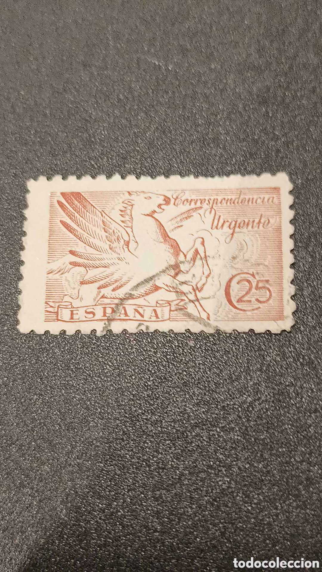 Sellos: Pegaso pie de... 25 cts - Foto 1