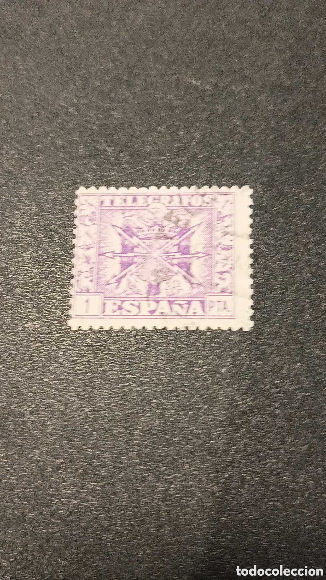 Sellos: Tel&eacute;grafos 1 pts 1949 - Foto 4