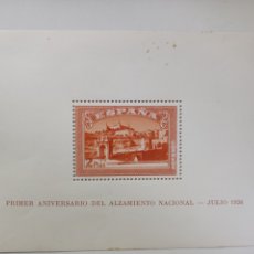 Sellos: ESPAÑA 1937I ANIVERSARIO DEL ALZAMIENTO NACIONAL SH836/837