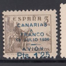 Sellos: CANARIAS, 1937 EDIFIL Nº 11 / 13 /**/, [SIN FIJASELLOS.]. Lote 398774999