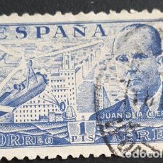 Sellos: ESPAÑA 1941/1947 - JUAN DE LA CIERVA, 1P. (EDIFIL 944 º)