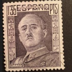 Sellos: ESPAÑA 1949/1953 - CID Y GENERAL FRANCO, 1.35P. (EDIFIL 1061 º)