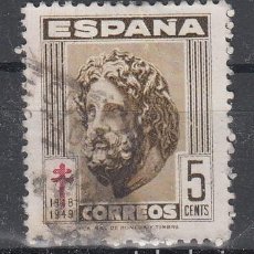 Sellos: ESPAÑA 1948 - PRO TUBERCULOSOS - EDIFIL 1040 USADO