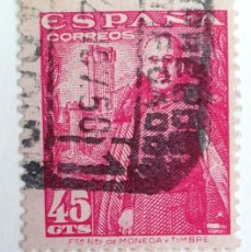 Francobolli: SELLOS ESPAÑA 1948. FRANCO 45 CTS. EDIFIL 1028 A. USADO