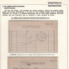 Francobolli: CM3-37- IMPRESOS CORREOS A SAMPER DE CALANDA 1949/51 AMBULANTES. VER DESCRIPCIÓN