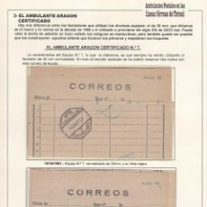 Francobolli: CM3-42- IMPRESOS CORREOS A SAMPER DE CALANDA 1951 AMBULANTES. VER DESCRIPCIÓN