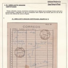 Francobolli: CM3-43- IMPRESO CORREOS A SAMPER DE CALANDA 1949 AMBULANTES. VER DESCRIPCIÓN
