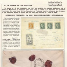 Francobolli: CM3-65- CARTA REUS -PALMA 1948. VALORES AMBULANTES . VER DESCRIPCIÓN