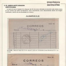 Francobolli: CM3-61-IMPRESOS CORREOS A SAMPER DE CALANDA AMBULANTES . VER DESCRIPCIÓN