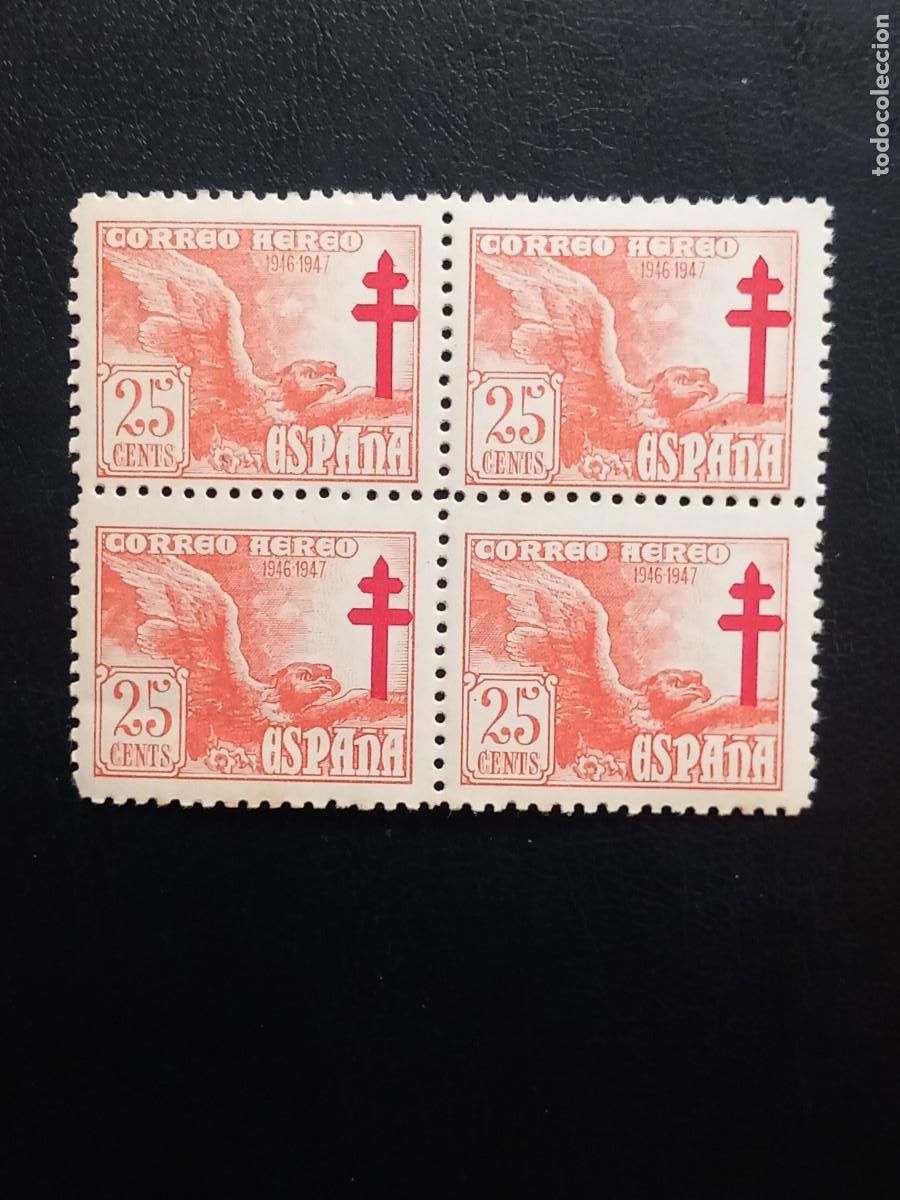 Sellos: A&Ntilde;O 1946 PRO TUBERCULOSOS SELLOS NUEVOS EDIFIL 1010 VALOR CATALOGO 2,40 EUROS