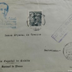 Francobolli: ESPAÑA AÑO 1939 SOBRE CIRCULADO DE LLERENA (BADAJOZ) A BARCELONA EDIFIL 870