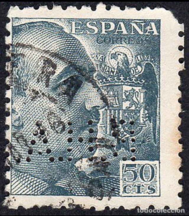 Sellos: Granada - Edi o 927 - Perforado &rdquo;B.H.A.&rdquo; - Foto 1