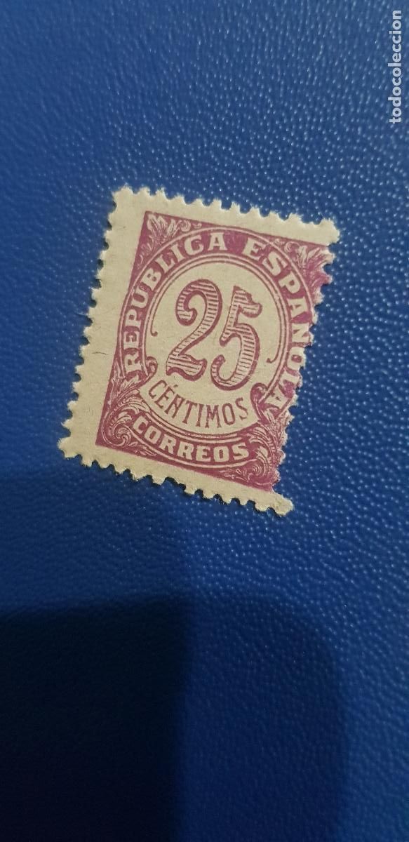 Sellos: 1938 CIFRAS 25 CENTIMOS - Foto 1