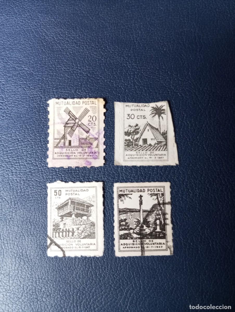 Sellos: ESPA&Ntilde;A, MUTUALIDAD POSTAL. - Foto 1