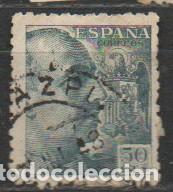 Sellos: Edifil n&ordm; 927, General Franco, sin nombre del grabador, USADO