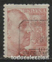 Sellos: Edifil n&ordm; 920, General Franco, sin nombre del grabador, USADO
