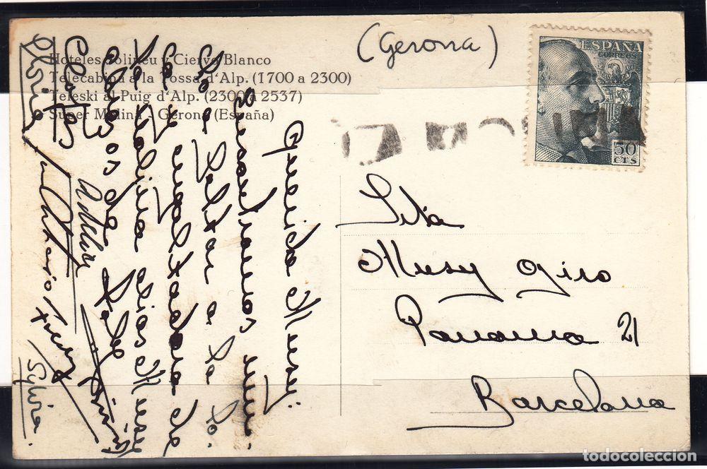Sellos: EDIFIL Nº 927-POSTAL-LINEAL - LA MOLINA-