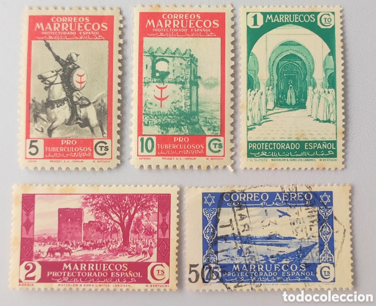 Sellos: Marruecos. Protectorado espa&ntilde;ol - Foto 1