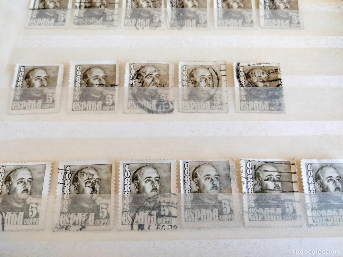 Sellos: LOTE DE SELLOS ESPA&Ntilde;A GENERAL FRANCO CON MATASELLOS - Foto 3