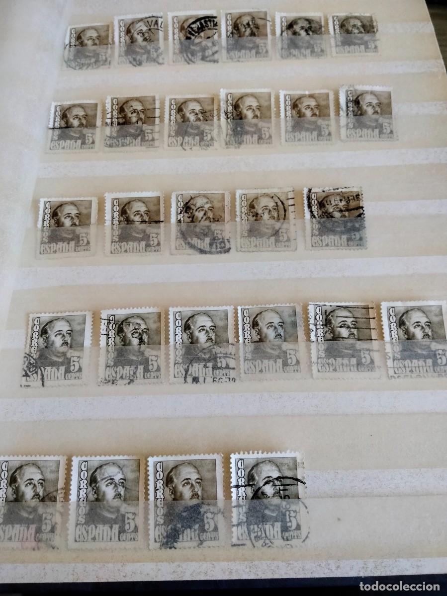 Sellos: LOTE DE SELLOS ESPA&Ntilde;A GENERAL FRANCO CON MATASELLOS - Foto 1