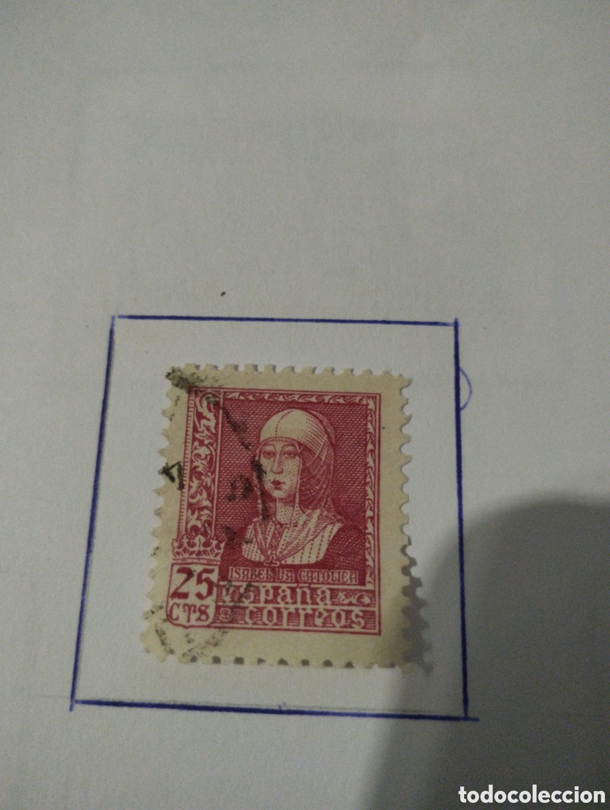Sellos: Sello de 25 c&eacute;ntimos Espa&ntilde;a - Foto 1