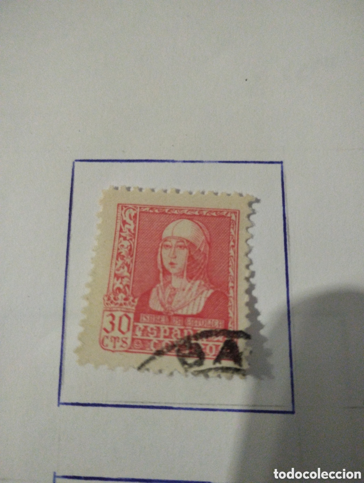 Sellos: Sello de 30 c&eacute;ntimos Espa&ntilde;a - Foto 2