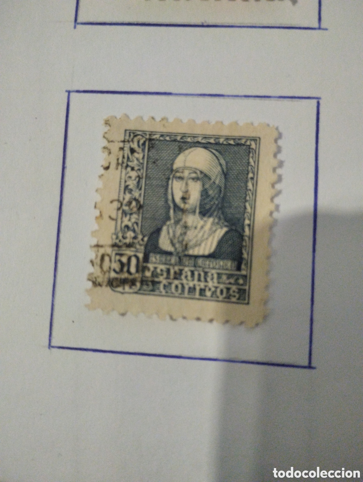 Sellos: Sello 50 c&eacute;ntimos Espa&ntilde;a - Foto 1