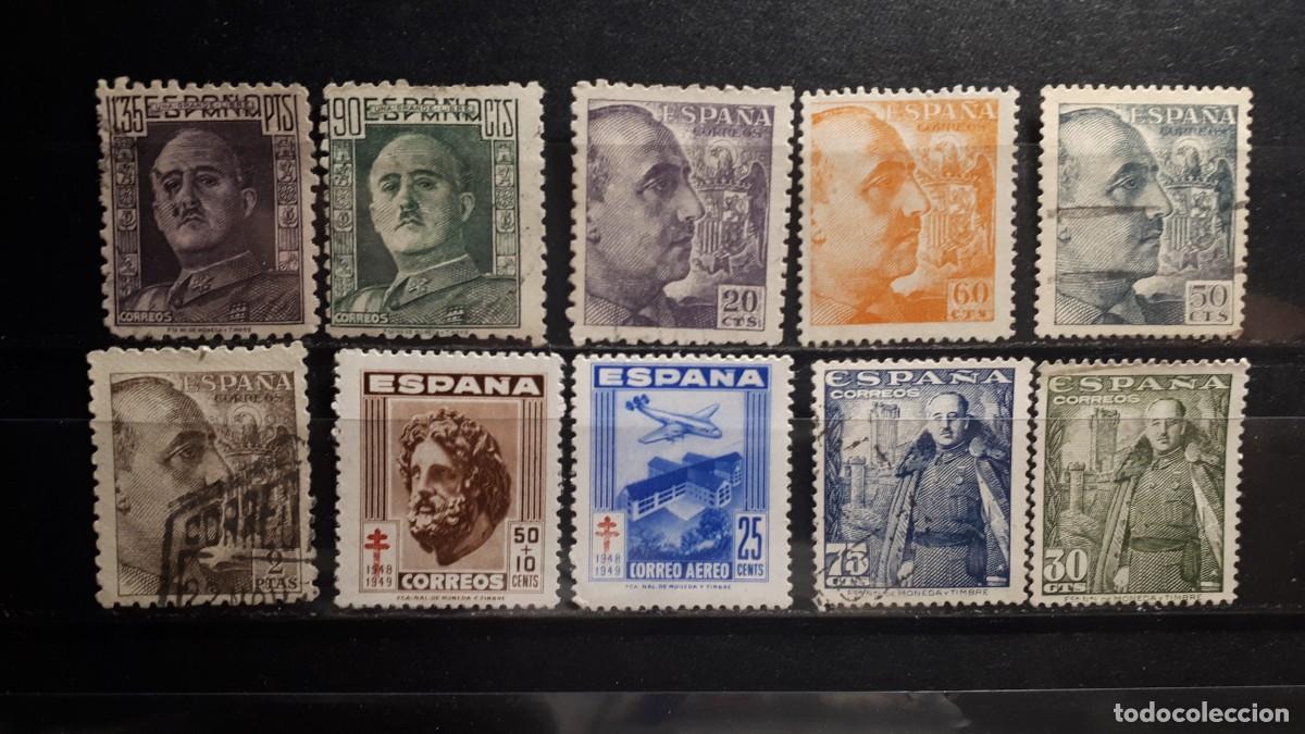 Sellos: ESPA&Ntilde;A. &deg;/*. 10 SELLOS A CATALOGAR - Foto 1