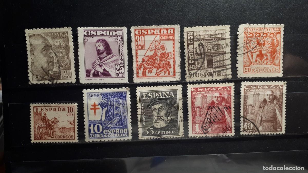 Sellos: ESPA&Ntilde;A. &deg;/*. 10 SELLOS A CATALOGAR - Foto 1