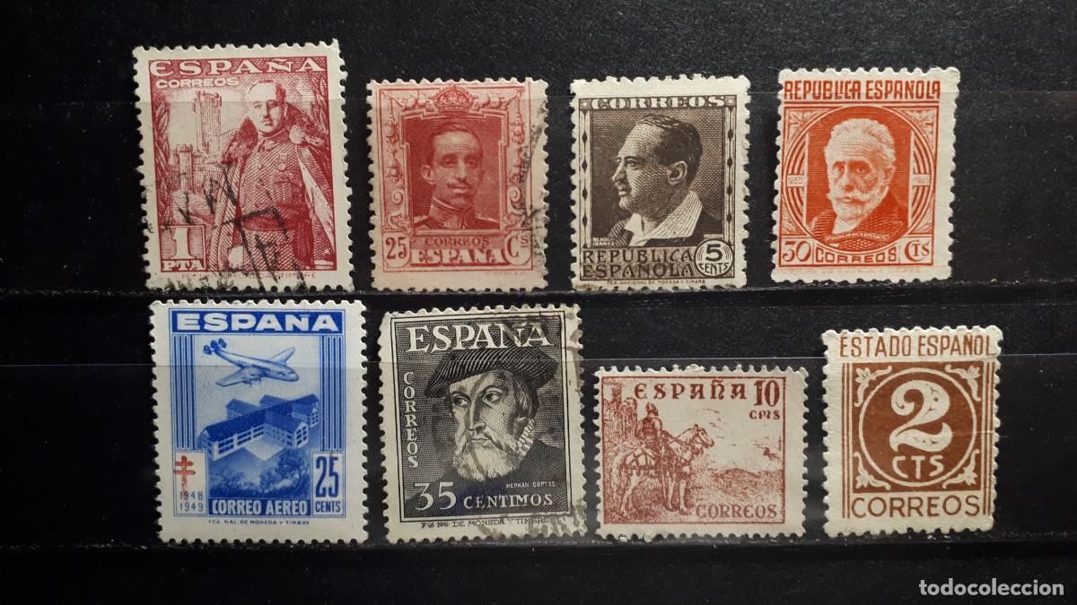 Sellos: ESPA&Ntilde;A. &deg;/*. 10 SELLOS A CATALOGAR - Foto 1