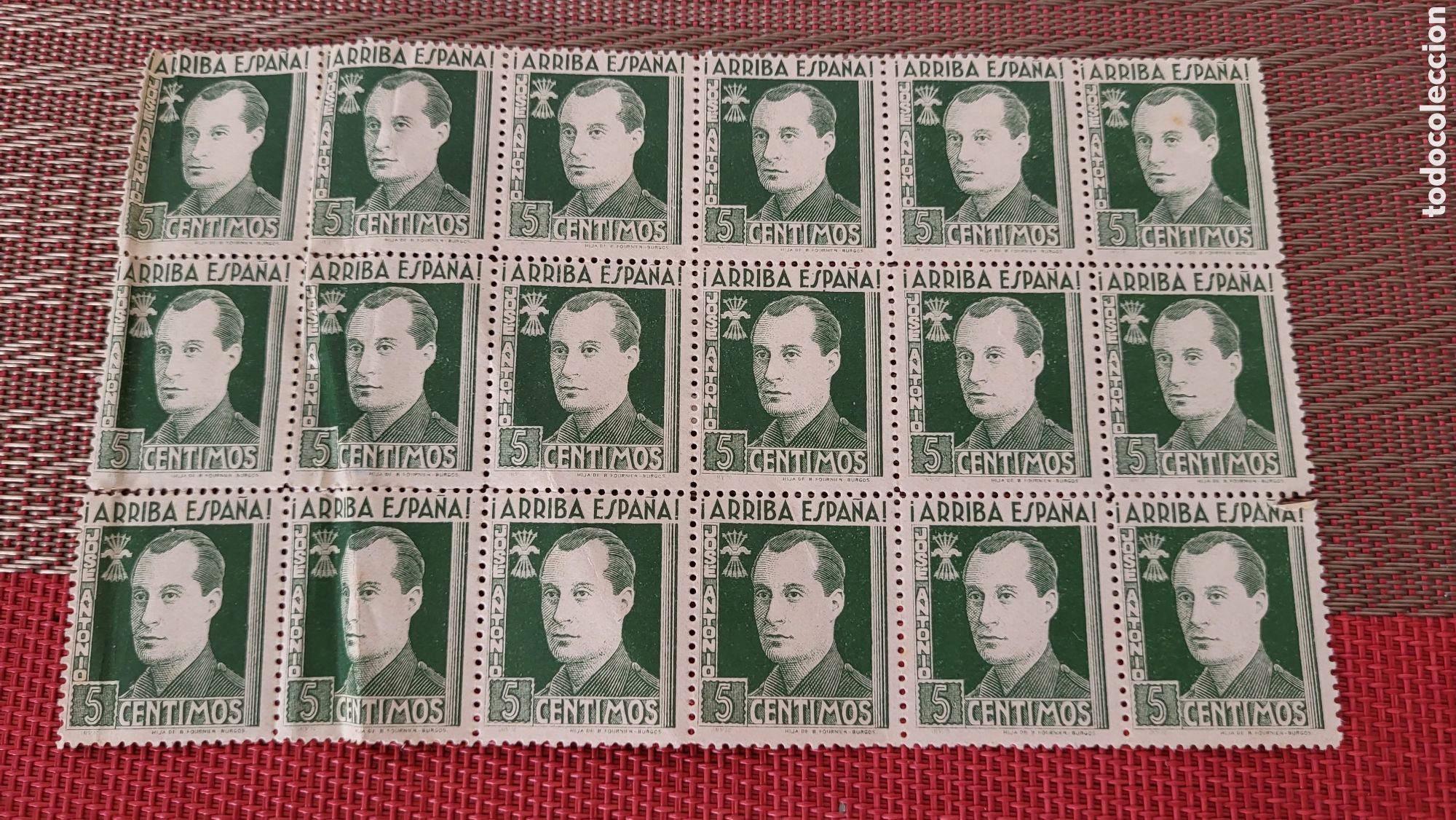 Sellos: Sellos antiguos Jos&eacute; Antonio primo de Rivera