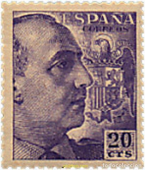 Sellos: 208927 MNH ESPA&Ntilde;A 1949 CID Y GENERAL FRANCO