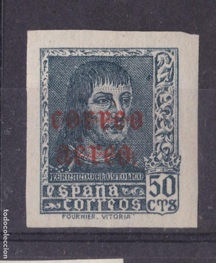 Sellos: SS4-Fernando Cat&oacute;lico A&eacute;reo Edifil 845s . Sin Dentar ** Sin Fijasellos