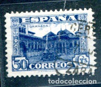 Sellos: Edifil 809. 50 cts. Junta de Defensa. Usado, precioso.