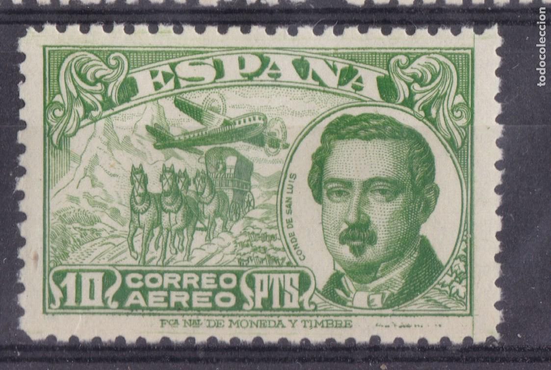 Sellos: SS41-Conde San LUIS Edifil 990 ** Sin Fijasellos. Centrado