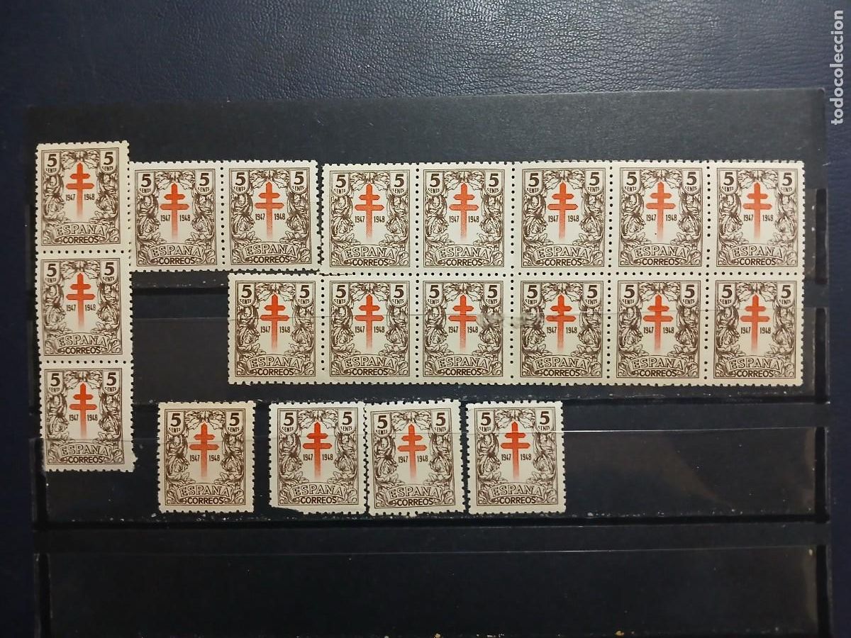 Sellos: A&Ntilde;O 1947 PRO TUBERCULOSOS VALOR CATALOGO 9.40 EUROS