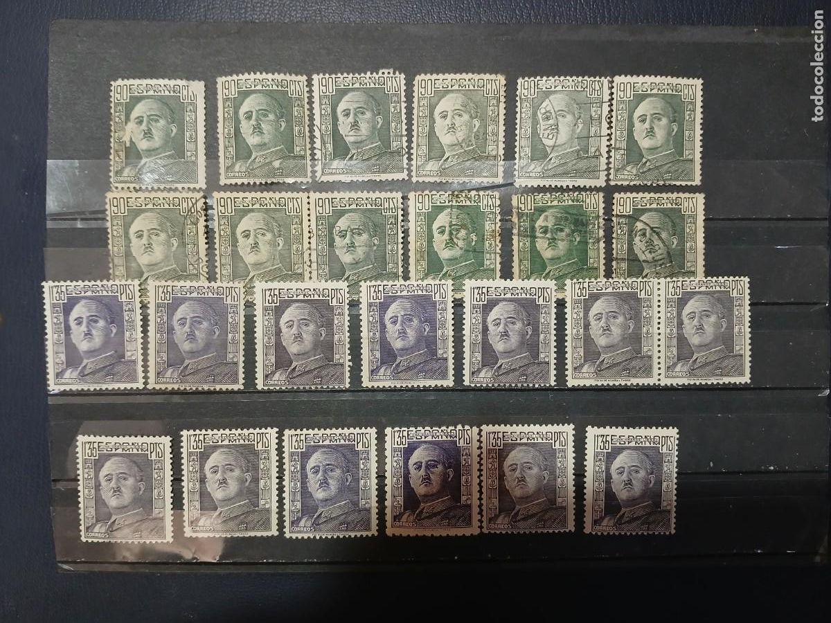 Sellos: A&Ntilde;O 1946-1947 GENERAL FRANCO VALOR CATALOGO 25.75 EUROS