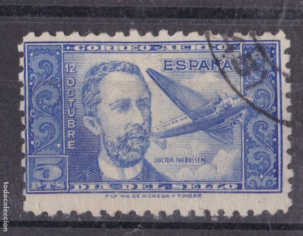 Sellos: SS43-Dr THEBUSSEM Edifil 983. Usado. Sin Defectos