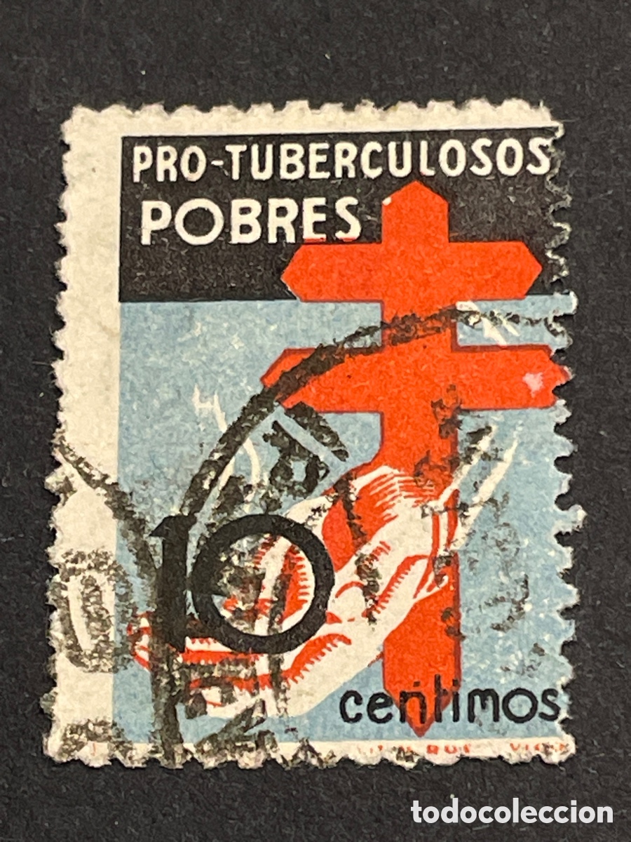 Sellos: Edifil 840 Pro Tuberculosos 1937 usado