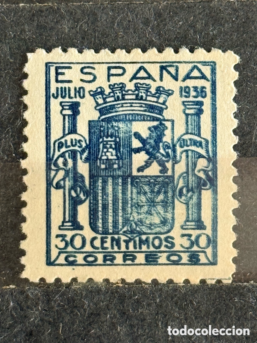 Sellos: Espa&ntilde;a. 1937. Estado Espa&ntilde;ol. Edifil 801. Nuevo **